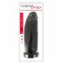 Realistixxx Giant - dildo uriaș - 30 cm (negru) 