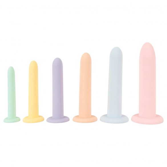 Set de antrenament dildo - 6 bucăți (colorate) 