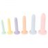 Six in a Row - set de antrenament dildo - 6 buc (colorat)