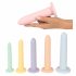 Six in a Row - set de antrenament dildo - 6 buc (colorat)