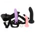 You2Toys - set dildo cu curea (negru)