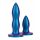 Durex Deep & Deeper - set dildo anal - 2 piese (albastru) 