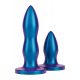 Durex Deep & Deeper - set dildo anal - 2 piese (albastru) 