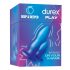 Durex Deep & Deeper - set dildo anal - 2 piese (albastru) 