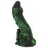 Vârful Șopârlei Beasty Cocks - dildo șopârlă (verde-negru)