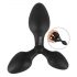 Black Velvet - Plug anal triplu (negru)