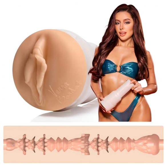 Fleshlight Vanna Bardot - vagină realistă (natură)