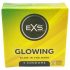 EXS Glow - prezervativ fosforescent (3 buc) 