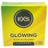 EXS Glow - prezervativ fosforescent (3 buc) 