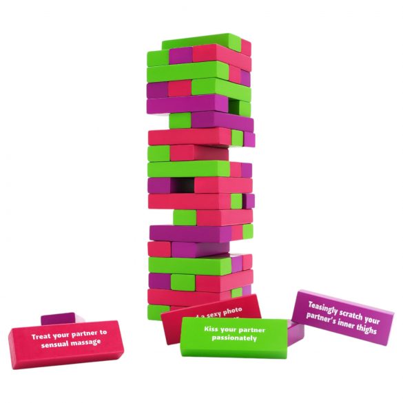 Play Wiv Me - Turnul Plăcerii jenga (54 de piese)