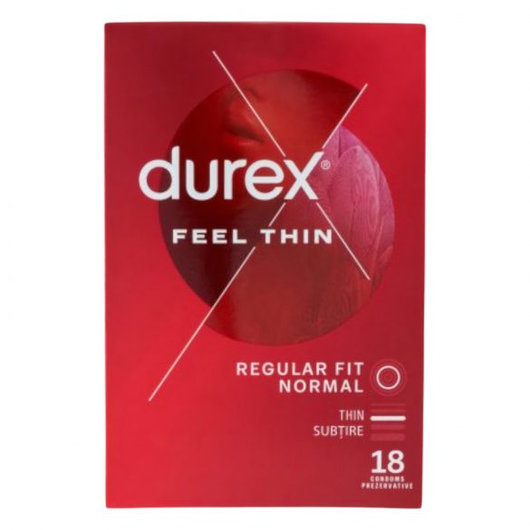 Durex Feel Thin - prezervative cu senzație naturală (18 buc)