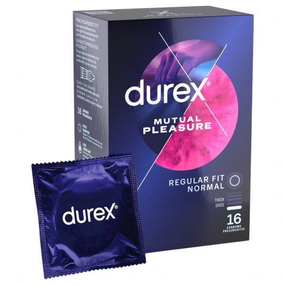 Durex Mutual Pleasure - prezervative cu efect de întârziere (16 bucăți)