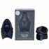 Pulse Duo Lux - masturbator-vibrator de cuplu cu acumulator și telecomandă (gri)