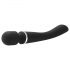 Lonely Lodi - vibrator de masaj 2 în 1 cu acumulator (negru) 