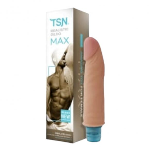 Lonely Max - vibrator realist (17cm) - natural 