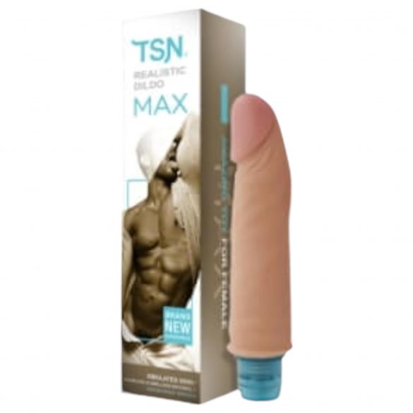 Lonely Max - vibrator realist (17cm) - natural 