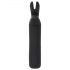 Vibrator tip baston cu iepuraș Happyrabbit - rechargeabil, negru 