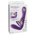 Fantasy For Her - Vibrator G-punct și stimulator clitoridian cu 4 motoare (mov) 