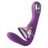 Fantasy For Her - Vibrator G-punct și stimulator clitoridian cu 4 motoare (mov) 