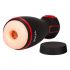 Masturbator cu vibratii si aspiratie WYNE 06, reincarcabil (negru) 