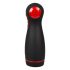 Masturbator cu vibratii si aspiratie WYNE 06, reincarcabil (negru) 