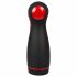 Masturbator cu vibratii si aspiratie WYNE 06, reincarcabil (negru) 