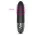 mystim Sleak Freak E-Stim - vibrator cu baterie și electrostimulare (negru) 