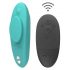 We-Vibe Moxie+ - vibrator clitoridian inteligent cu radio (turcoaz) 