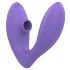 ROMP Reverb - vibrator cu puls de aer pentru punctul G, 2 în 1 (violet) 