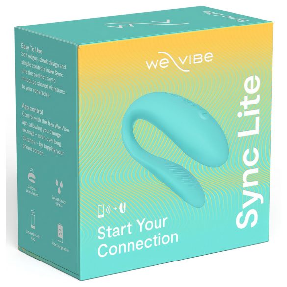 We-Vibe Sync Lite - vibrator pentru cupluri inteligent și wireless (verde) 