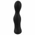 Rebel - vibrator cu telecomandă 2in1 pentru prostată (negru)