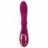 Vibrator rotativ cu perle Javida 3în1 (mov) 