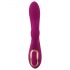 Vibrator rotativ cu perle Javida 3în1 (mov) 