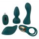 Alegerea Cuplurilor - Vibrator multifuncțional 4 în 1 cu telecomandă (turcoaz)