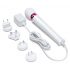 Le Wand Petite Plug-In - vibrator de masaj cu conectare la rețea (alb) 