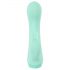 Mini Vibrator Cuties 4 - rezistent la apă, cu urechi de iepure, pe baterii (verde) 