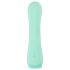 Mini Vibrator Cuties 4 - rezistent la apă, cu urechi de iepure, pe baterii (verde) 