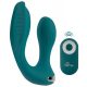 Vibrator hands-free pentru cupluri, turcoaz 