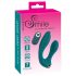 Vibrator hands-free pentru cupluri, turcoaz 