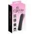 Smile - mini vibrator reîncărcabil, rezistent la apă (negru)