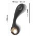 Eternal - vibrator flexibil pentru punctul G (negru) 