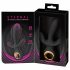 Eternal - vibrator triplu gonflabil (negru) 