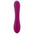 Javida - Vibrator violet cu două puncte de stimulare, gonflabil