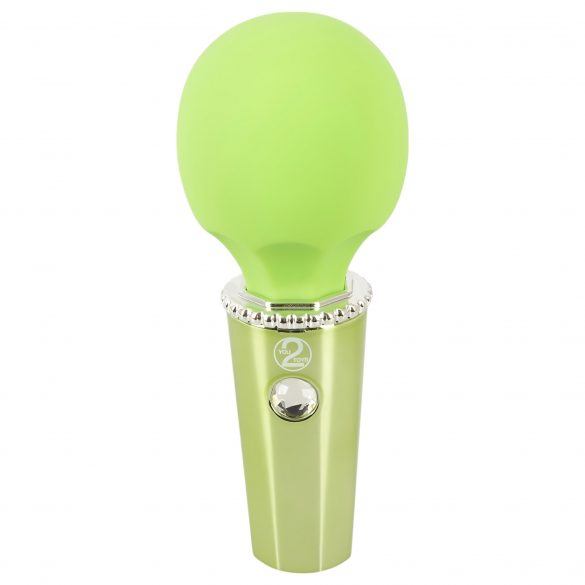 You2Toys Mini Wand - vibrator cu masaj reîncărcabil (verde)