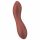 Zâmbet - mini vibrator flexibil G-punct (bronz)