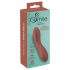 Zâmbet - mini vibrator flexibil G-punct (bronz)