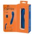 Smile - vibrator flexibil punctul G (albastru)