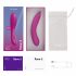 We-Vibe Rave 2 - vibrator inteligent pentru punctul G (roz) 