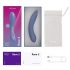 We-Vibe Rave 2 - vibrator inteligent, reîncărcabil pentru punctul G (albastru)