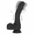 Vibrator realist rotativ și pulsatoriu Naked Addiction (negru) 